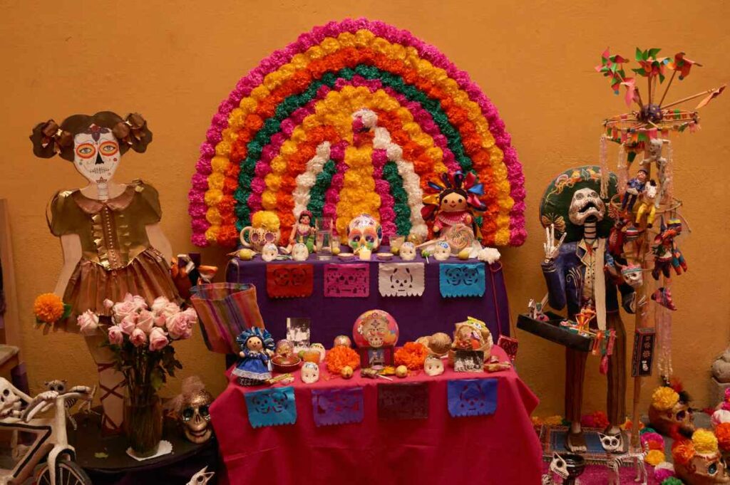 Altare commemorativo del Dia de los Muertos