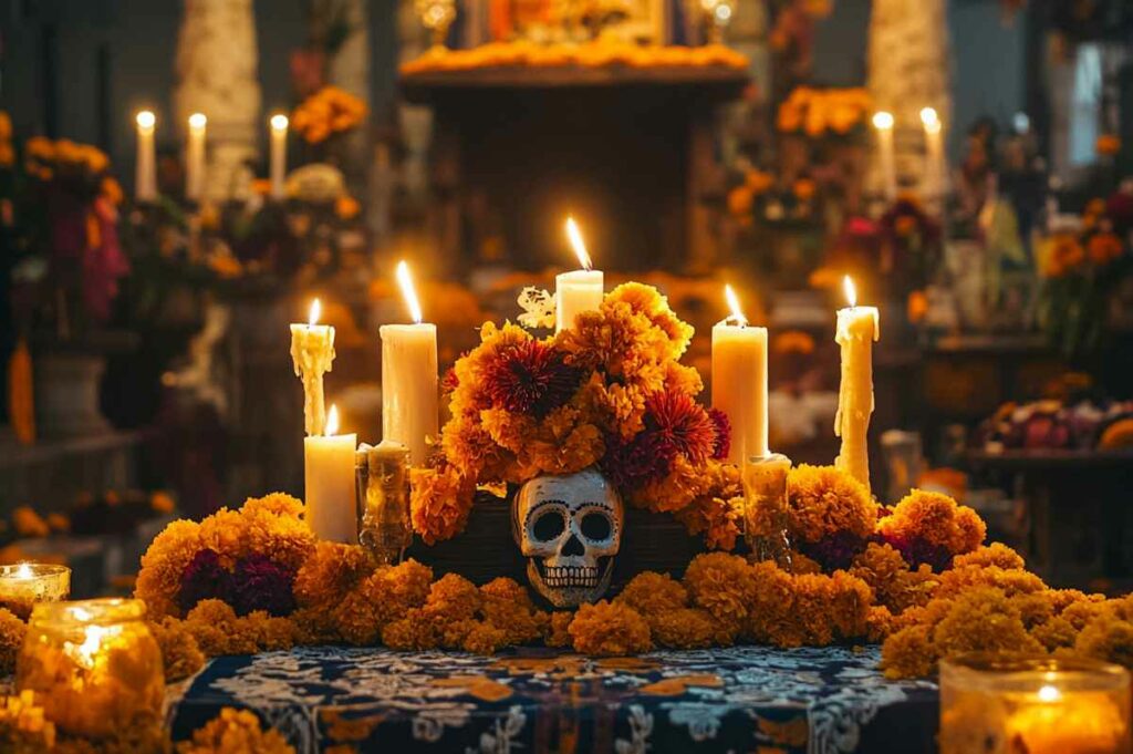 Altare dia de los muertos